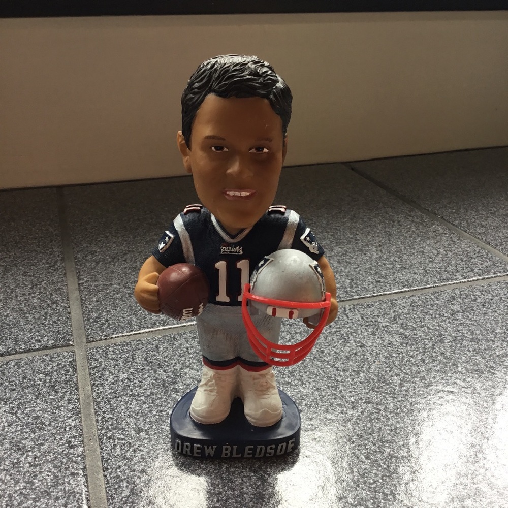Drew Bledsoe Vintage Patriots Bobblehead